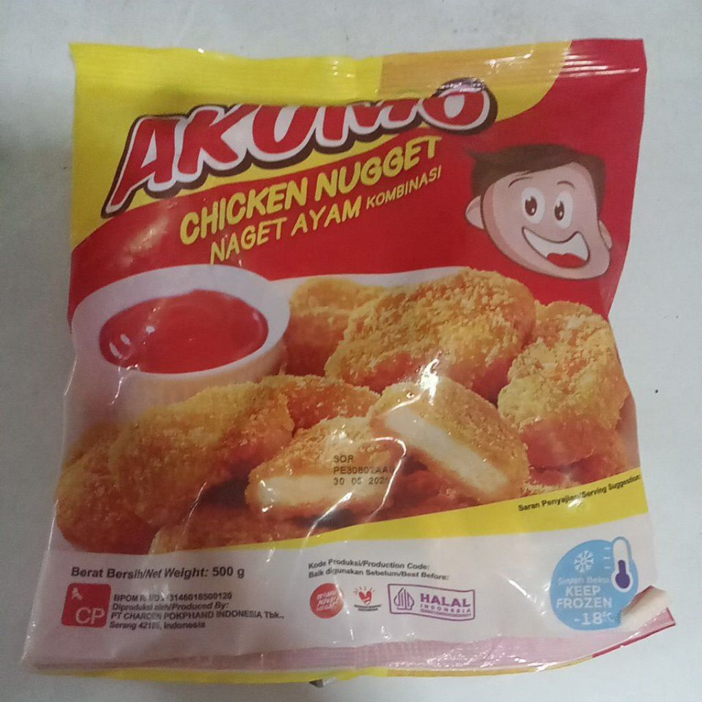 

akumo nugget 500g