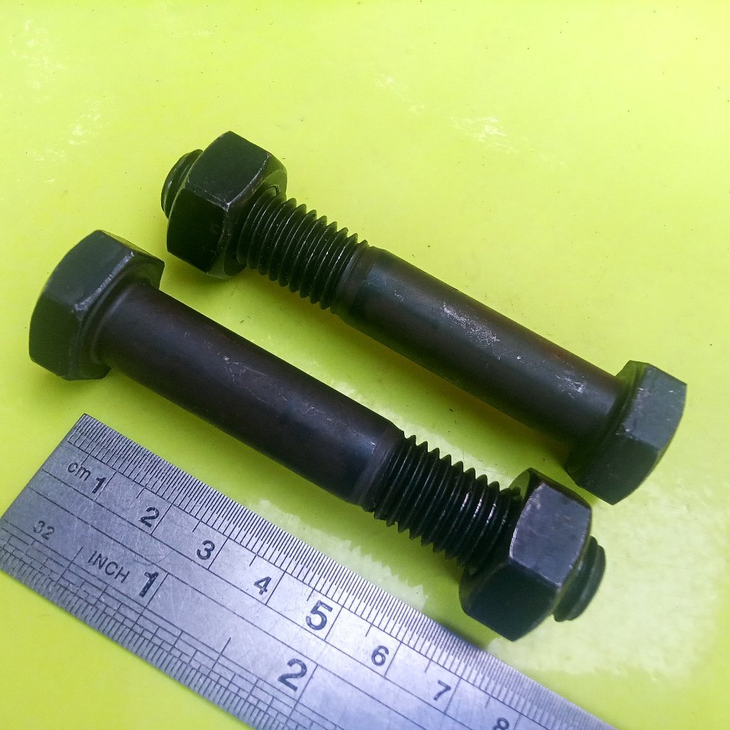 BAUT BAJA HTB 8.8 M20 X 80 / BAUT 30 KUNCI 30 HALF DRAT / BAUD HALF DRAT 30 / BAUT BAJA M20 X 80 HIT