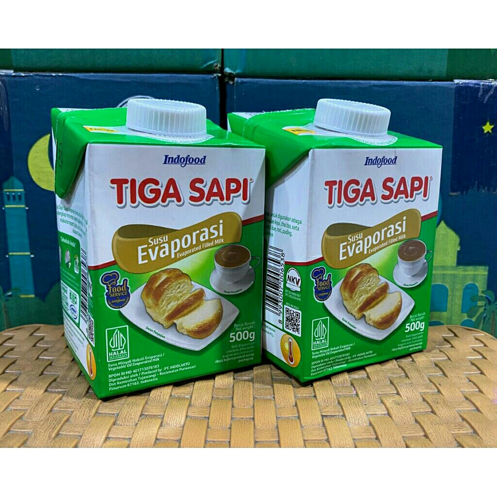 

Tiga Sapi Susu Evaporasi 500 gram