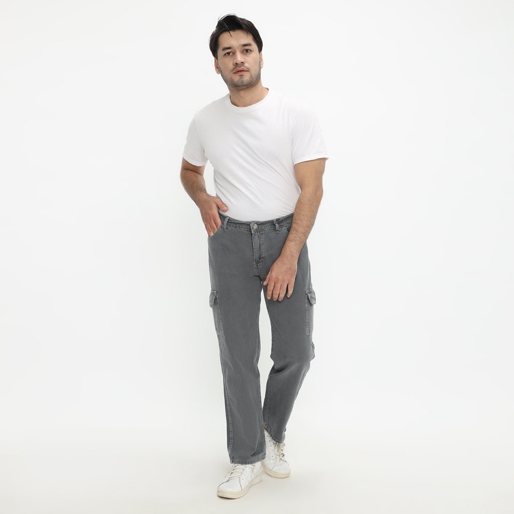 COD Celana Panjang Cargo Jeans Highwaist Premium Pria Nyaman