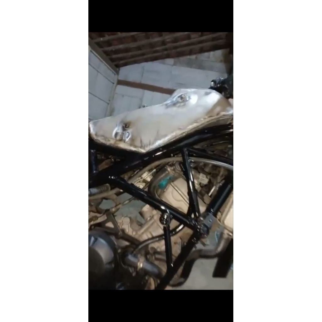 Tangki Trel Tangki Trail Tangki CRF 150 L Custom CBR PNP Tinggal Pasang