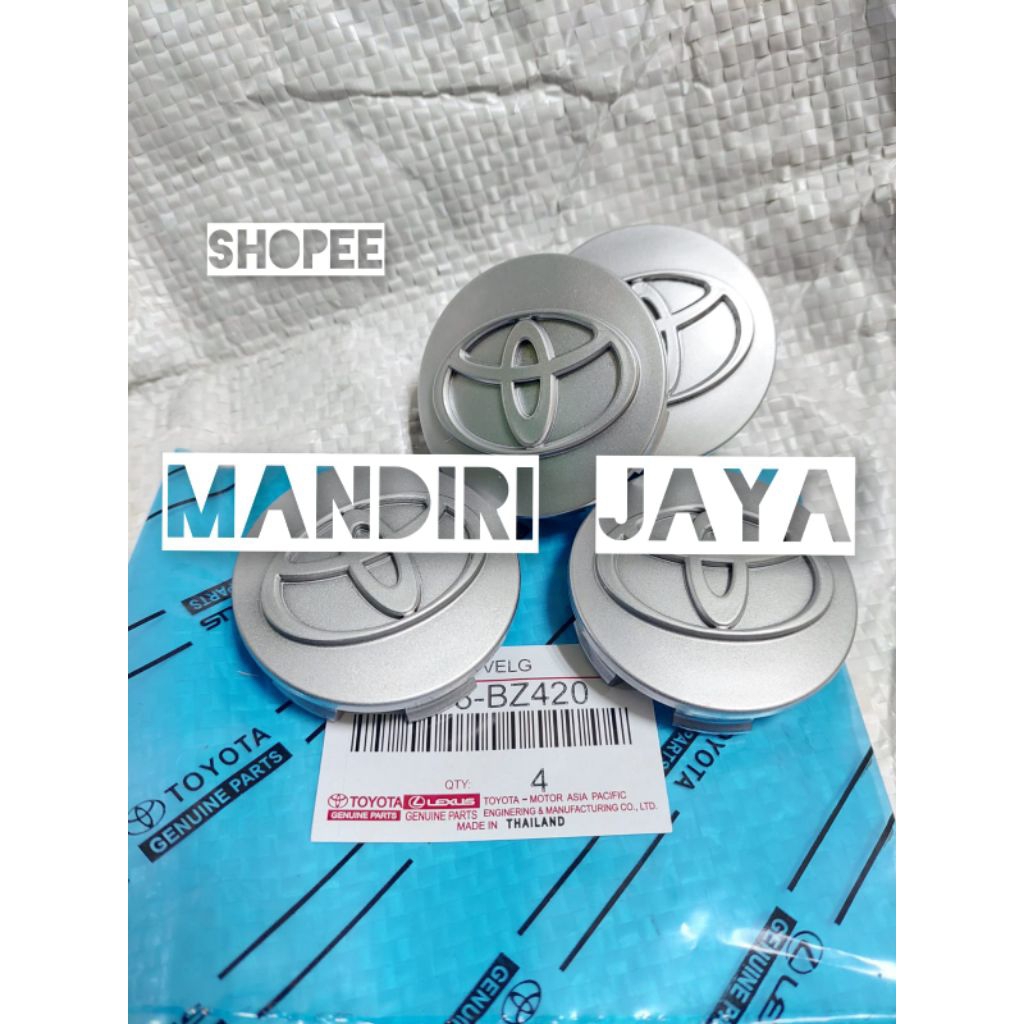 Tutup dop velg dop roda 4pcs Toyota Avanza 2011-2015 Ori