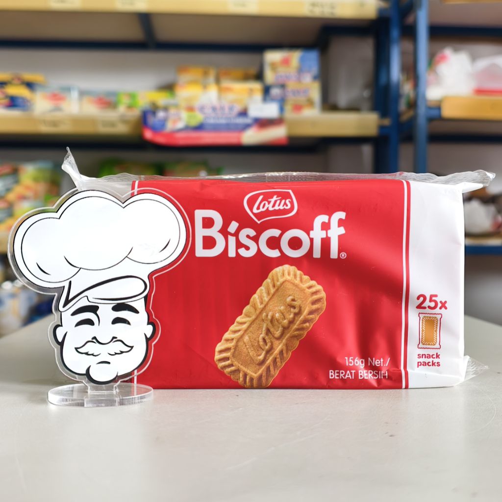 

Lotus Biscoff Biskuit 156Gr / Biskuit Lotus Biscoff 25 x 1P