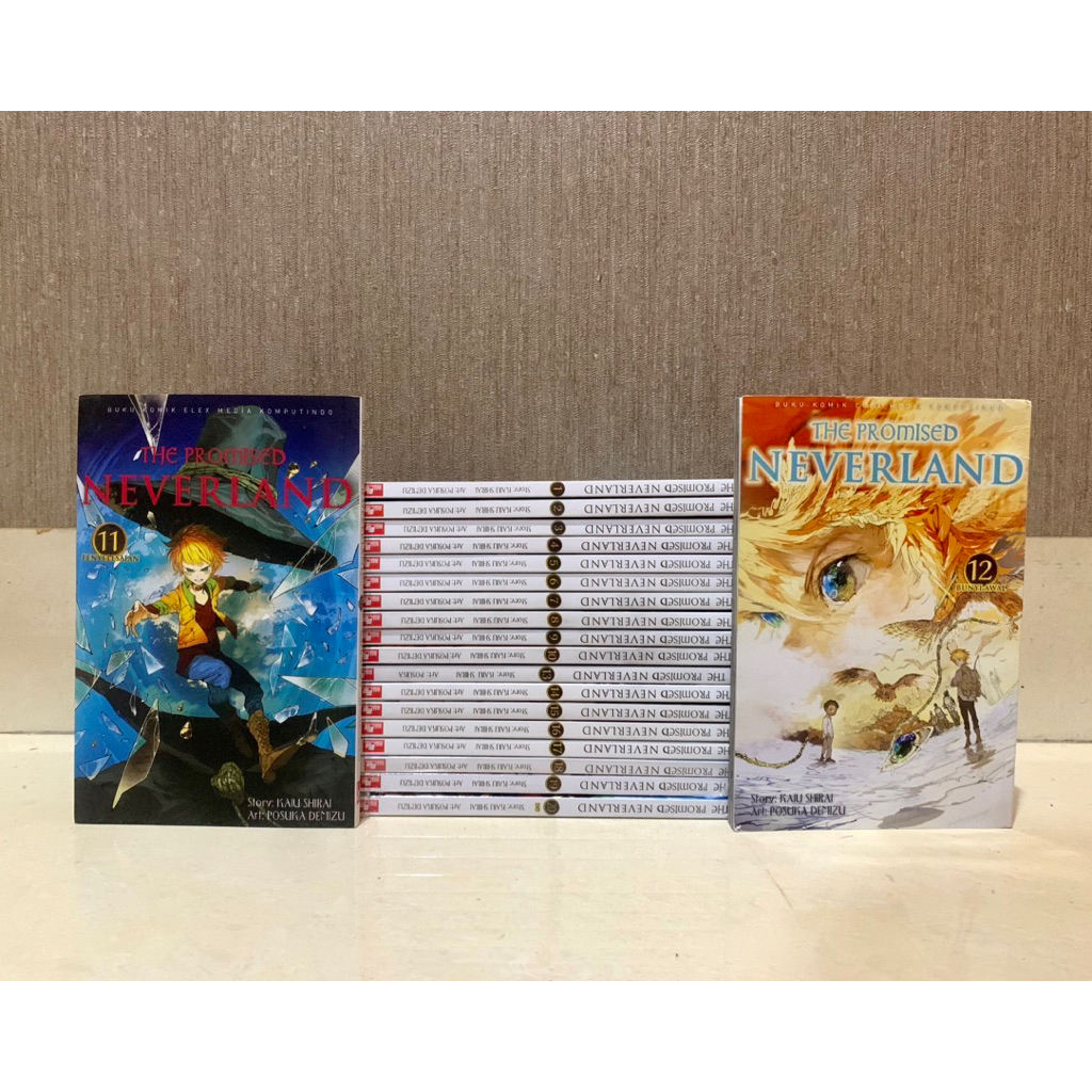 SET C - Komik Set The Promised Neverland 1-10 minus 7