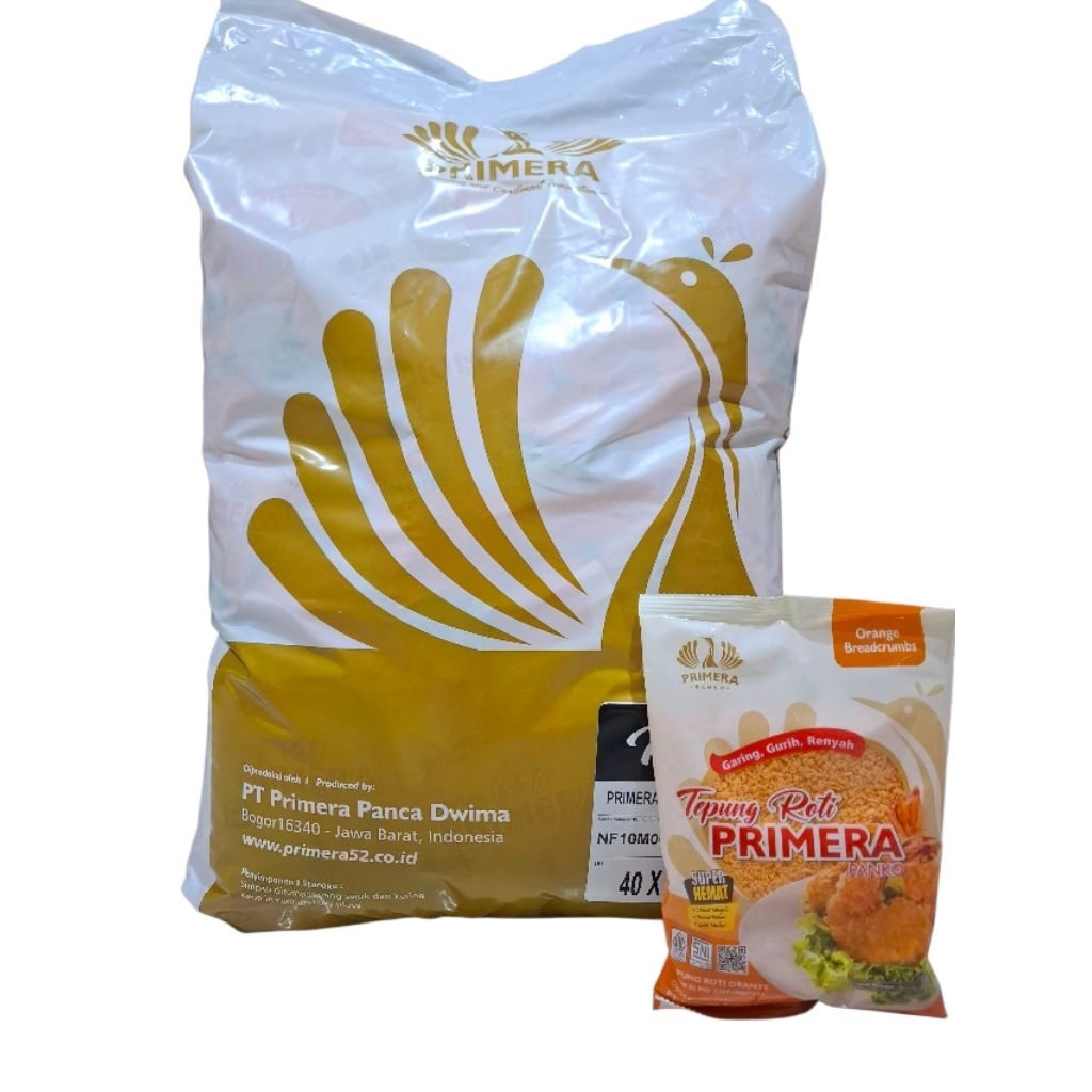 

PRIMERA PANKO TEPUNG ROTI / BREADCRUMBS / TEPUNG PANIR 1 CTN (SACK)