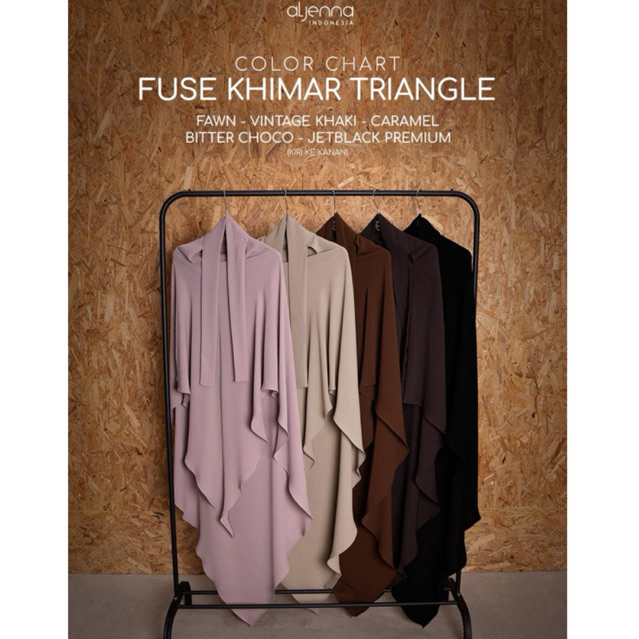 Fuse triangle Sohifaa Abaya Aljenna Aljenna.id Lanna Saila