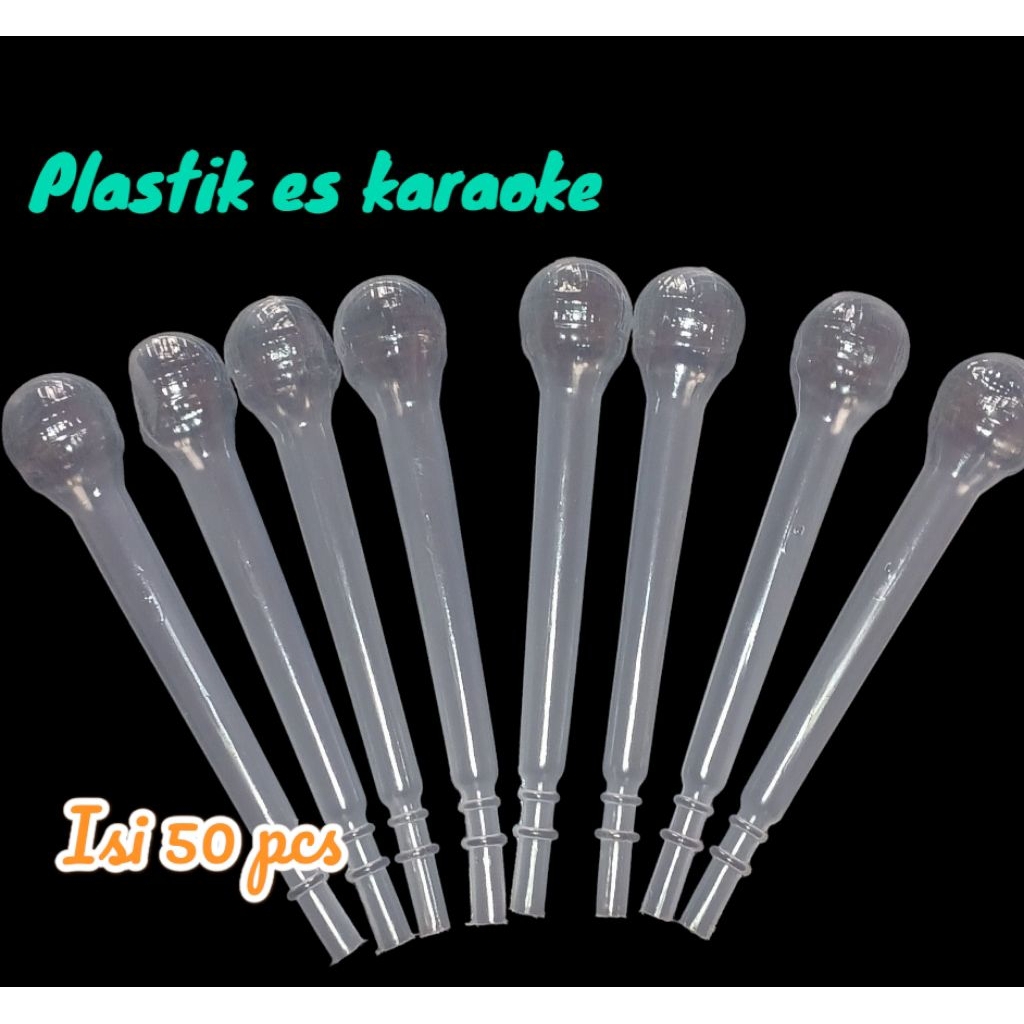 

PLASTIK ES MODEL KARAOKE 100PCS PLASTIK ES PUDOT KARAOKE