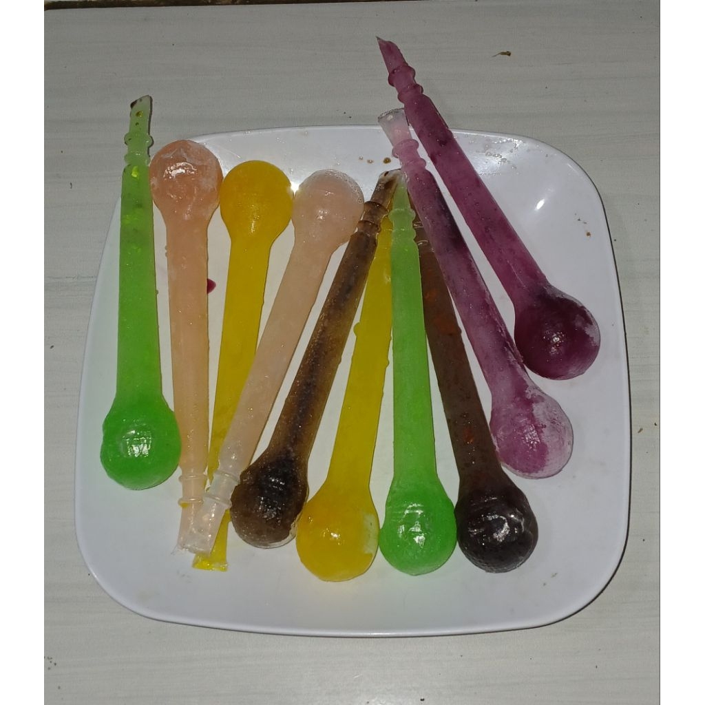 

PLASTIK ES KARAOKE 100PCS PLASTIK ES PUDOT MODEL KARAOEKE