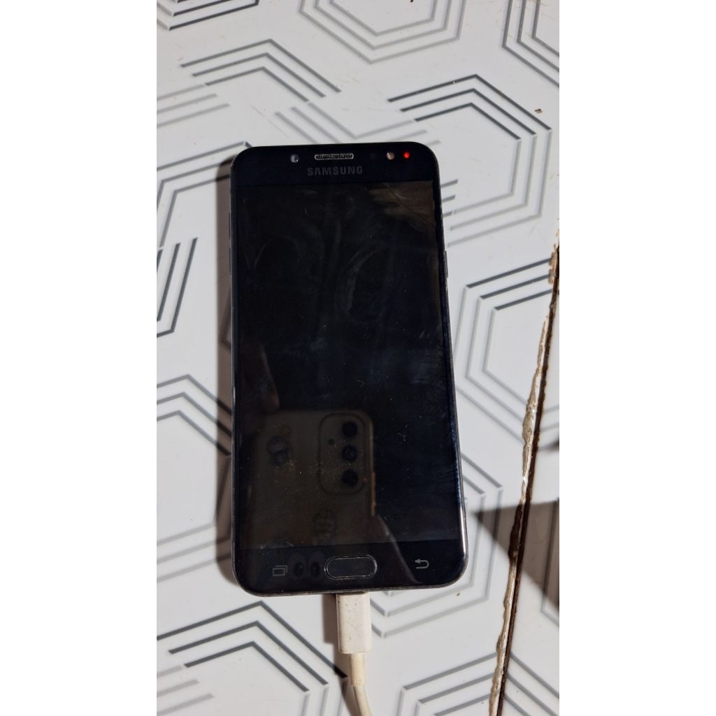 Samsung j7plus minus lcd mesin normal