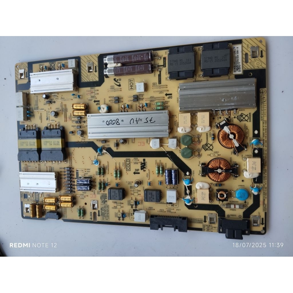 PSU UA 75AU8000 - Regulator Power supply Tv led Samsung UA75AU8000