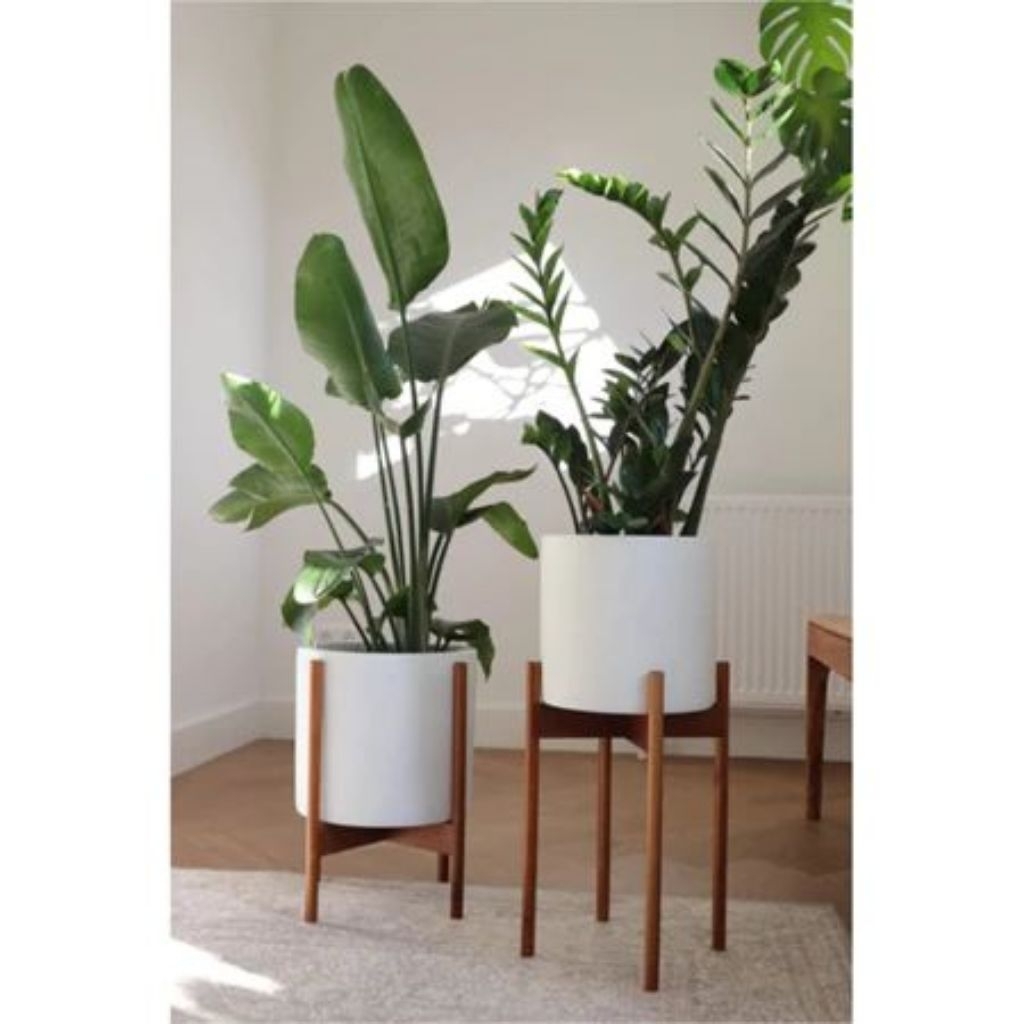 Pot Bunga Besar Tanah Liat Untuk Depan Rumah Pot Include Standing Terlaris