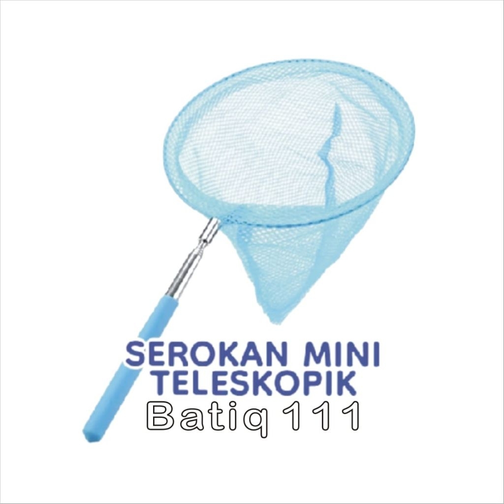 Jaring Ikan Teleskopik , Jaring Teleskopik , Serokan