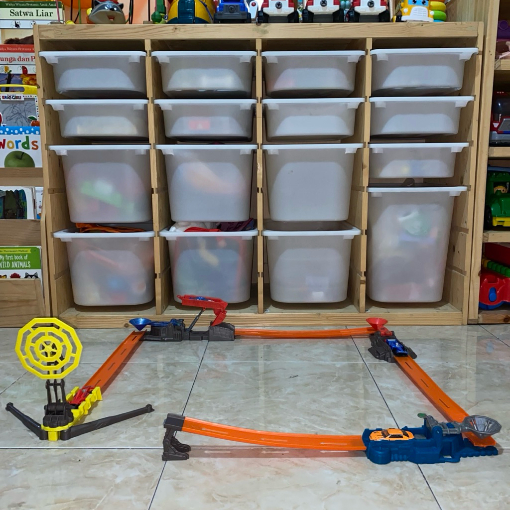 Hotwheels Set DIY Rocket Launcher - Set Mainan Launcher Hotwheels