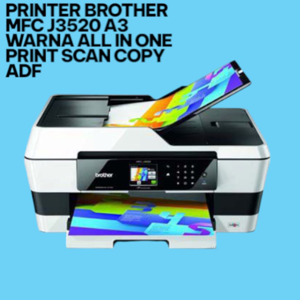 Printer Brother MFC-J3520 A3 All In One print scan copy ADF