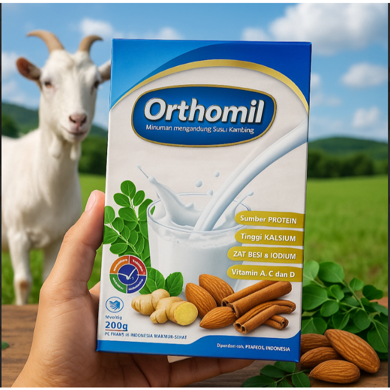 

Orthomil – Susu Kambing Herbal untuk Tulang & Sendi | 200g