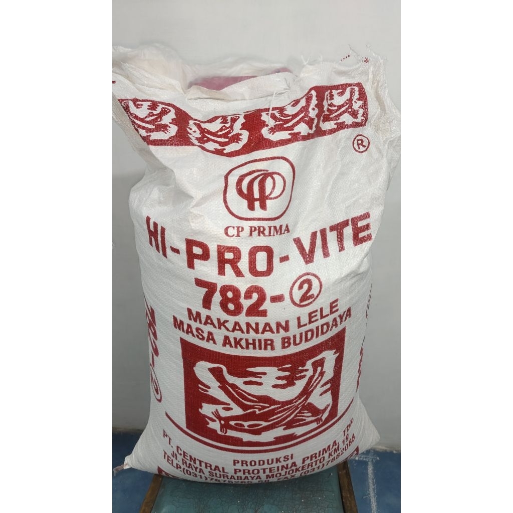 Artavela45 Pelet 1Kg Repack Hi-Pro -Vite 781, 782, 783 Cp Prima Pakan Ikan Pelet Lele, Gurami,