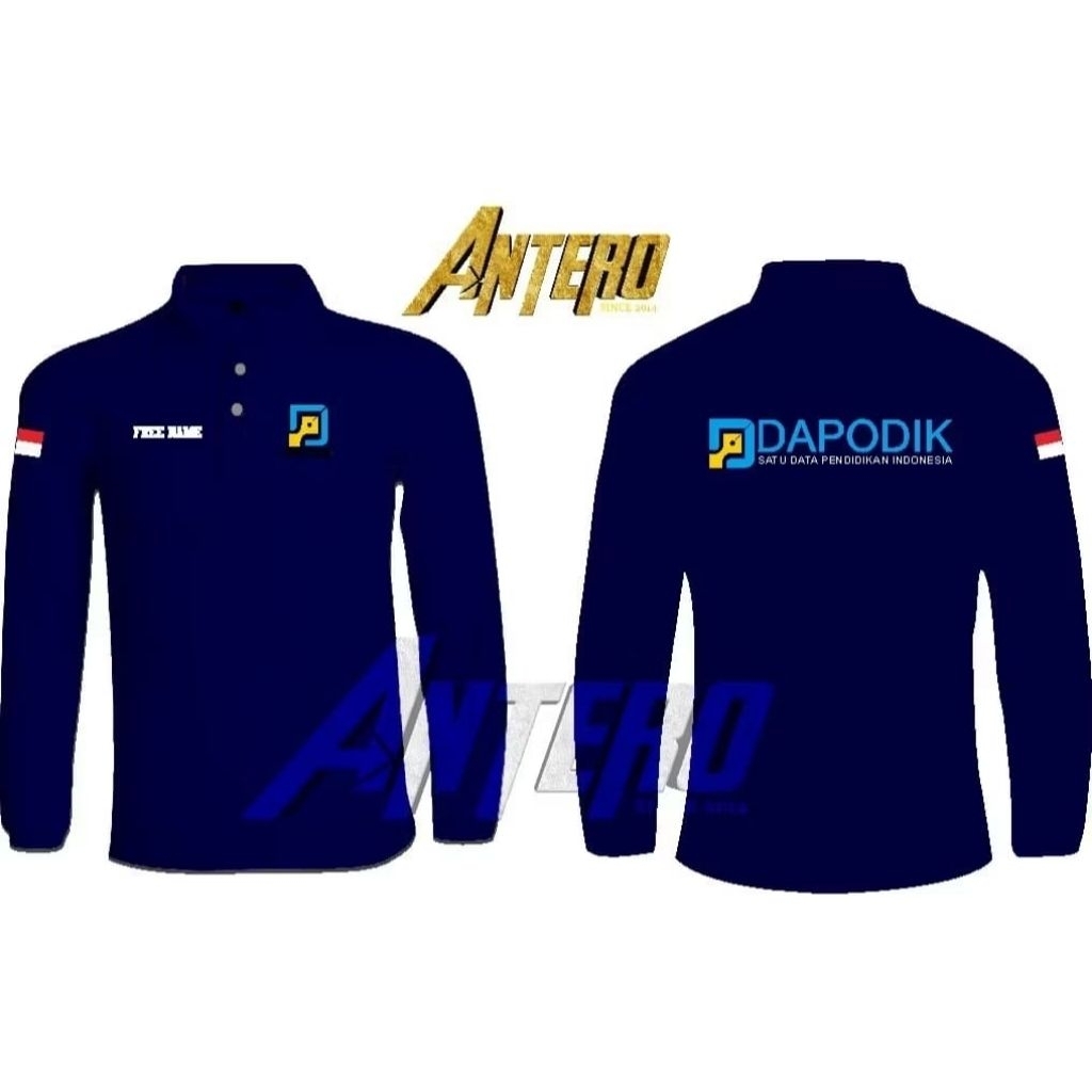 KAOS DAPODIK/KAOS POLO DAPODIK BORDIR