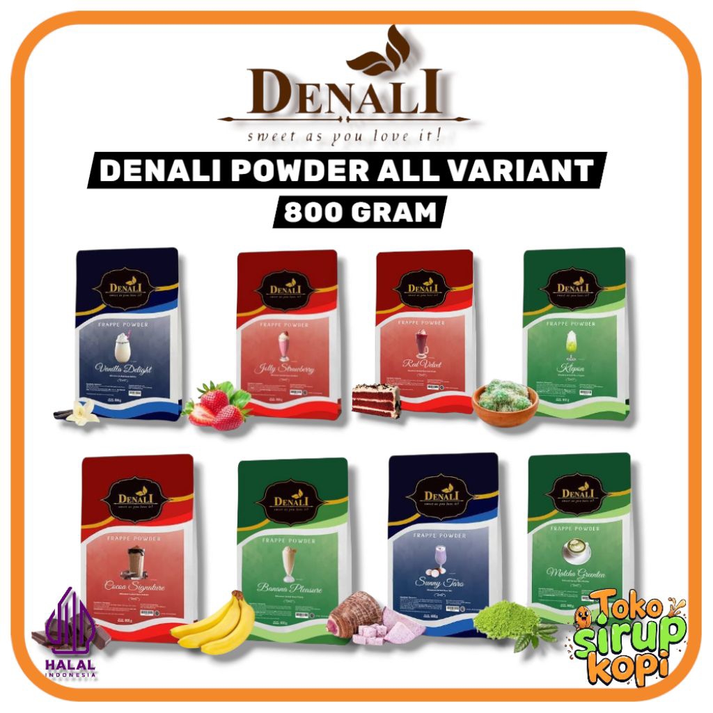 

Denali Powder All variant - bubuk minuman - denali powder