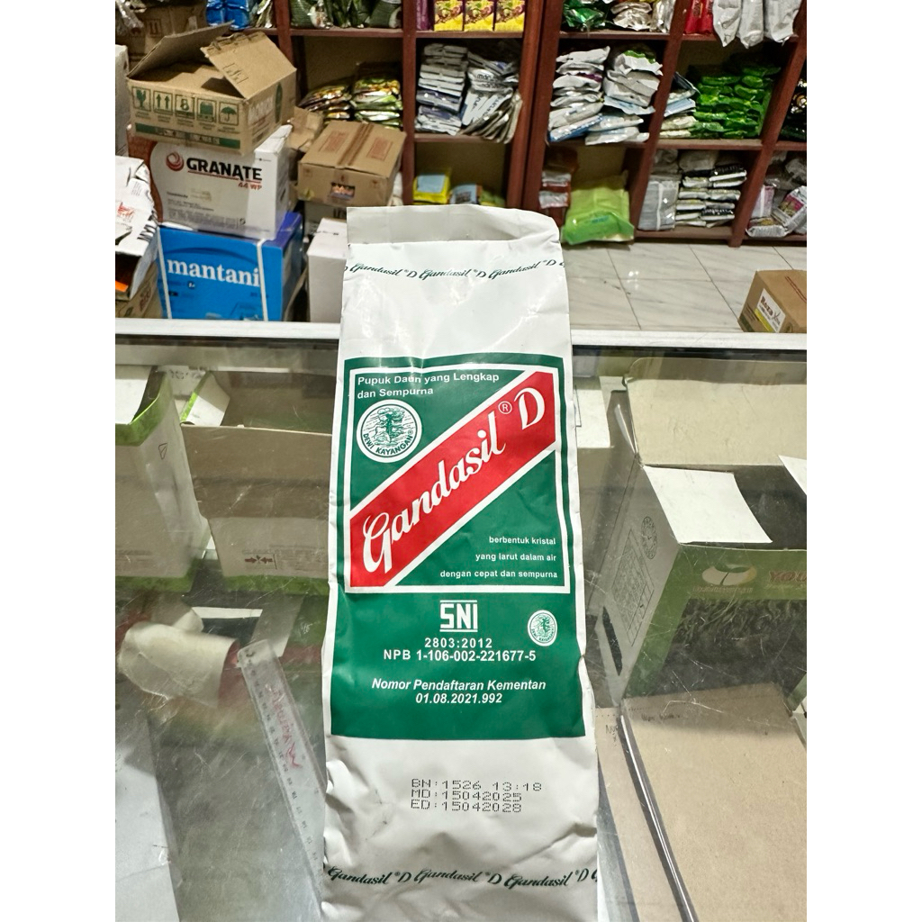 GANDASIL DAUN 500gram / PUPUK DAUN GANDASIL