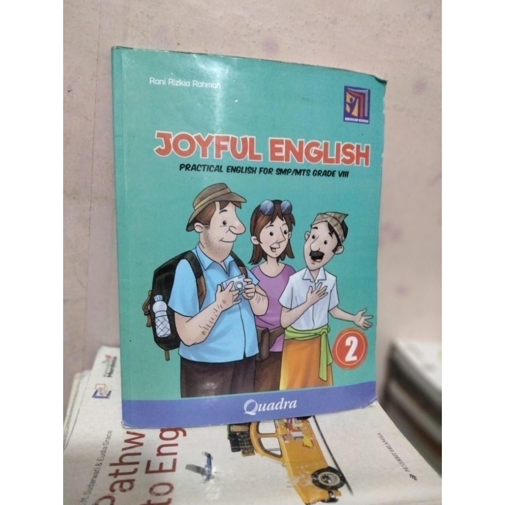 buku bahasa Inggris joyful english kelas 8/VIII/2 smp mts kurikulum merdeka