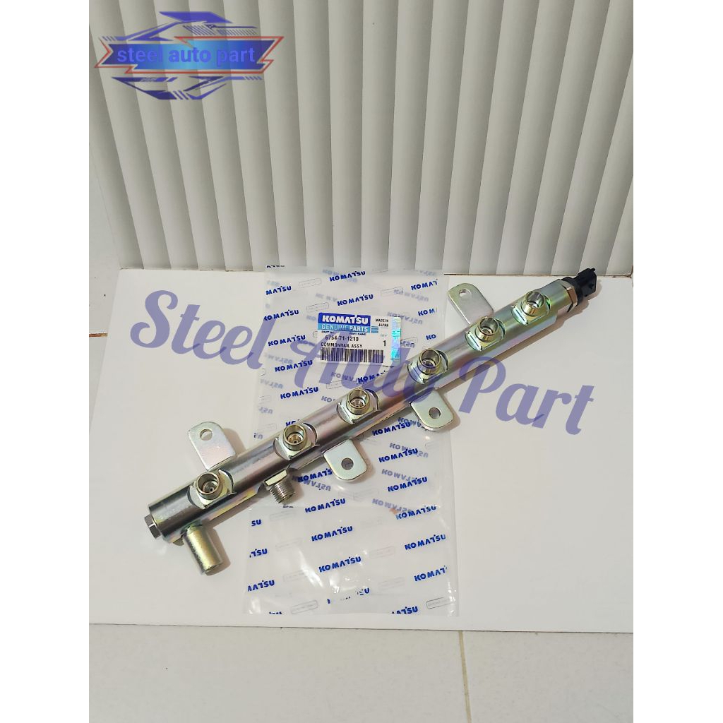 Suling Pipa Commonrail Common Rail Assy PC200-8 PC200 Komatsu