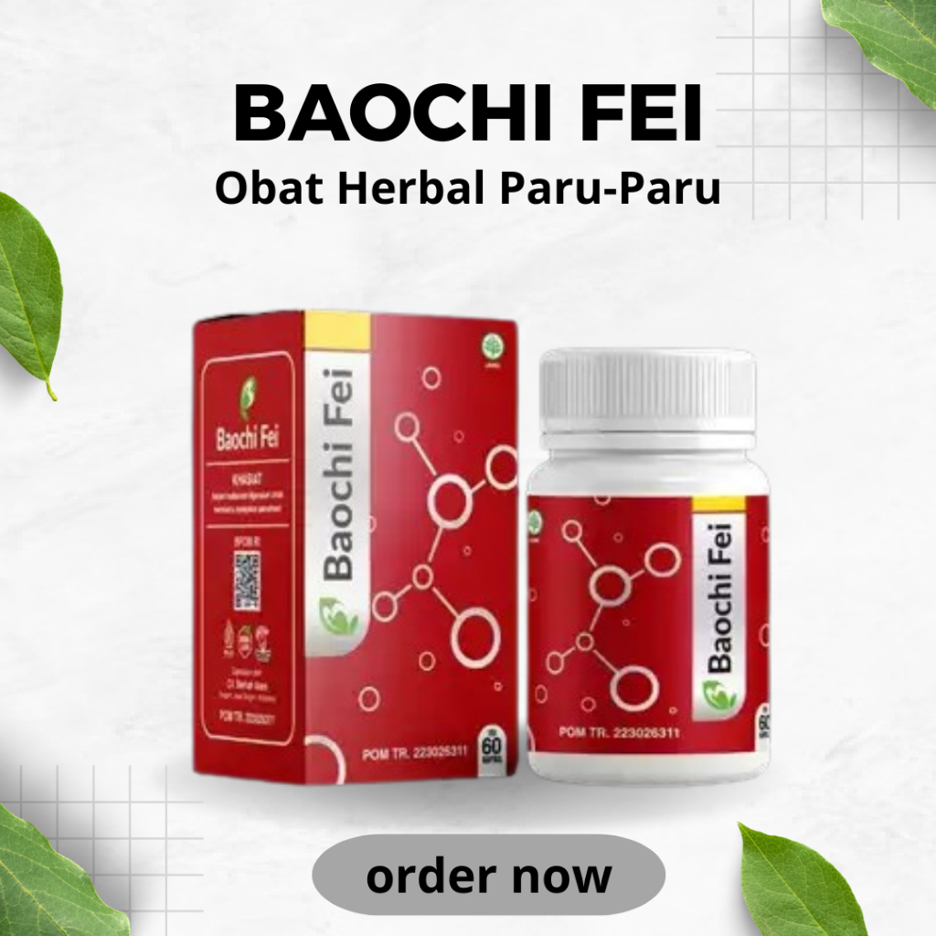 BAOCHI FEI KAPSUL HERBAL OBAT PARU ORIGINAL | Baochi Fei Herbal Capsule Original for Lung Health