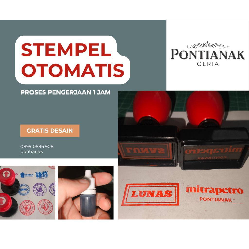 

STEMPEL TINTA, STEMPEL OTOMATIS, STEMPEL FLASH, STEMPEL CUSTOM, GRATIS DESAIN DAN BEBAS REVISI