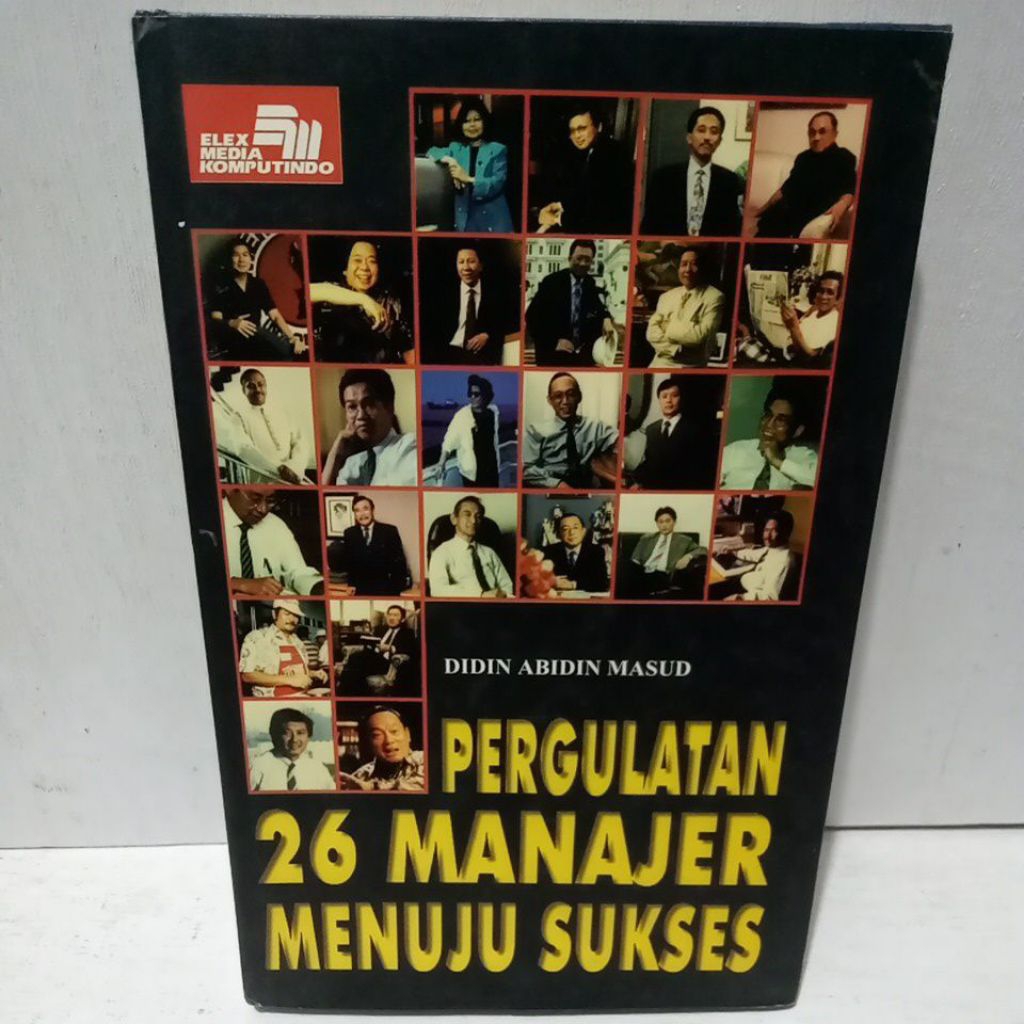 Buku Original PERGULATAN 26 MANAJER MENUJU SUKSES - DIDIN ABIDIN MASUD