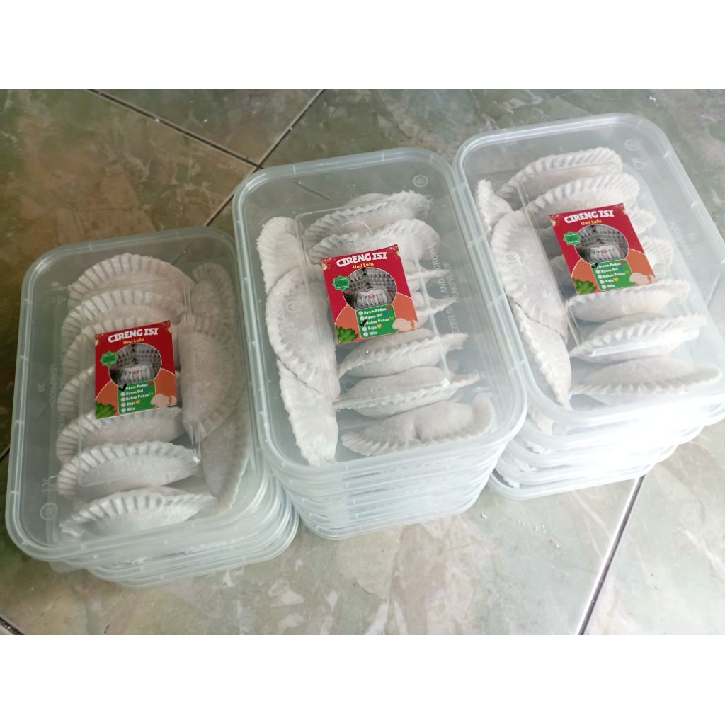 

Cireng isi Ayam pedas / Ayam original / bakso pedas / keju