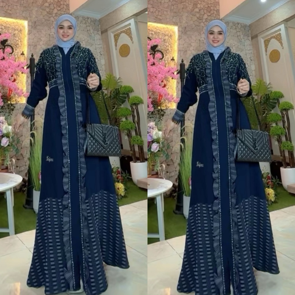 Gamis Abaya Merryana By Najwa Abaya / Gamis WADAH MUSLIM
