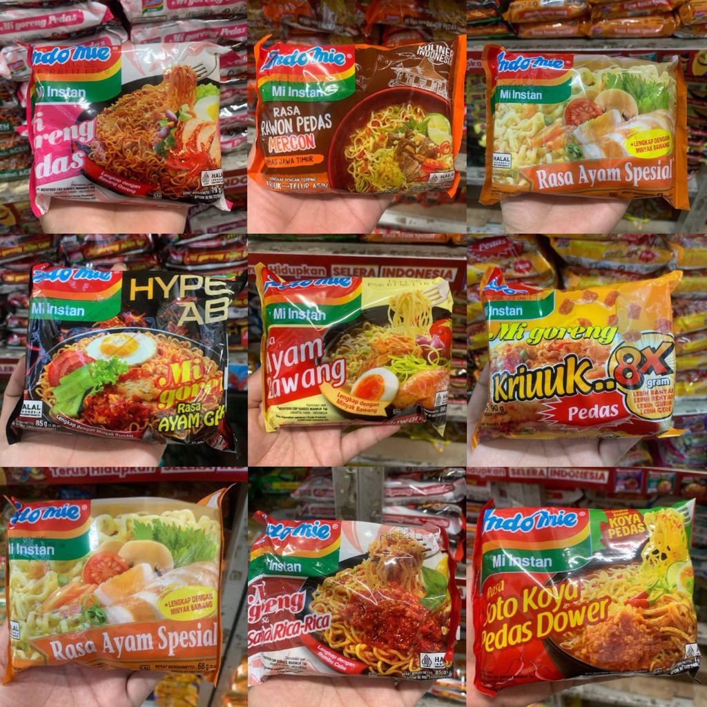 

Mie Indomie Kuah All Varian Mie Instan