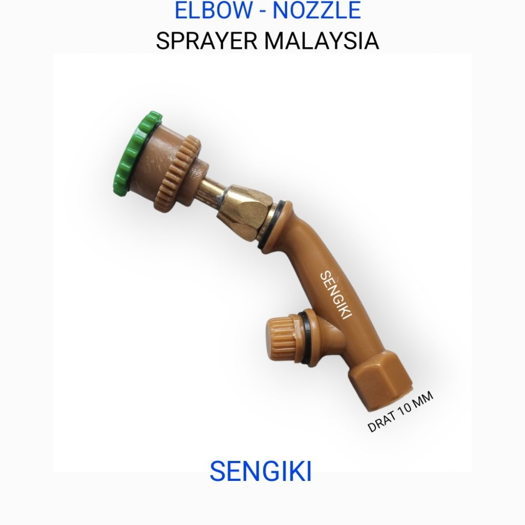 SENGIKI - NOZZLE SPRAYER PB MALAYSIA ELBOW TANGKI MALAYSIA SEMPROT HAMA