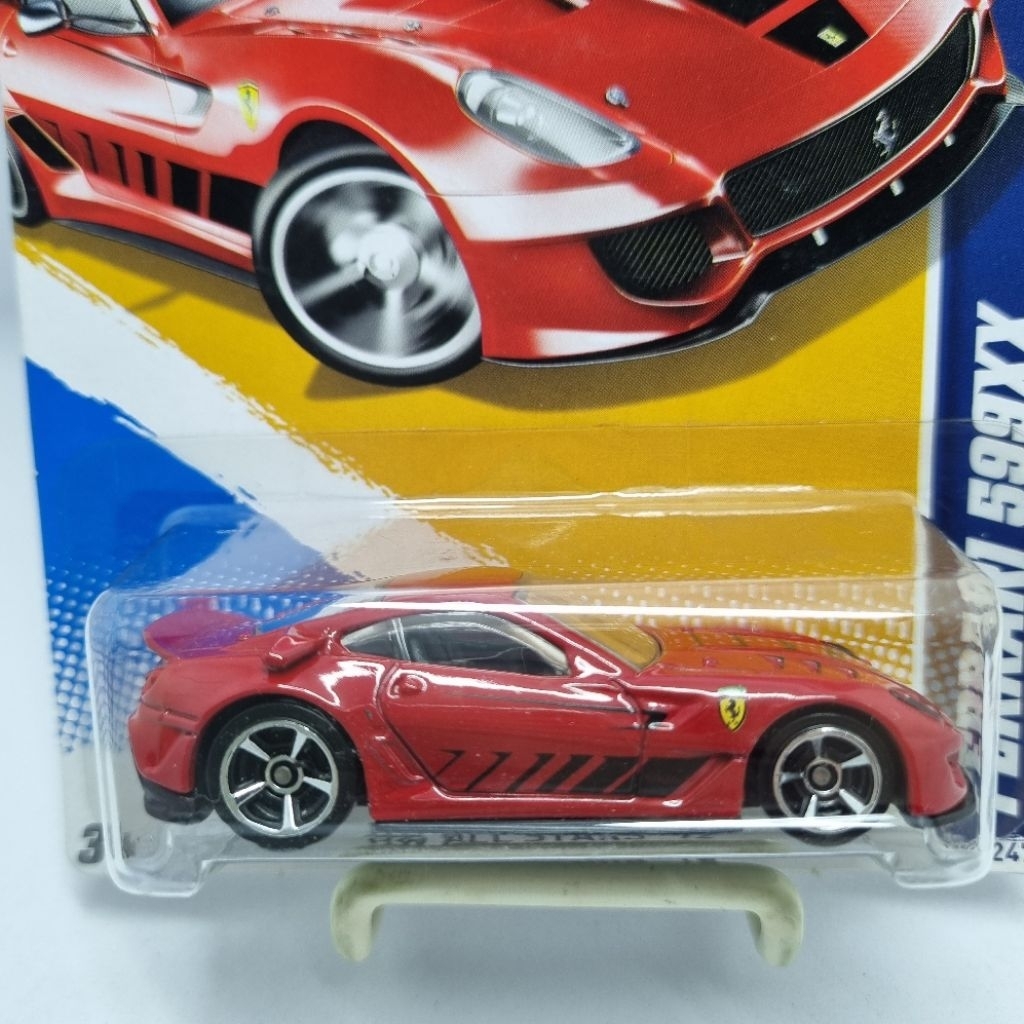 Diecast Hotwheels 1:64 FERRARI 599XX MERAH/RED