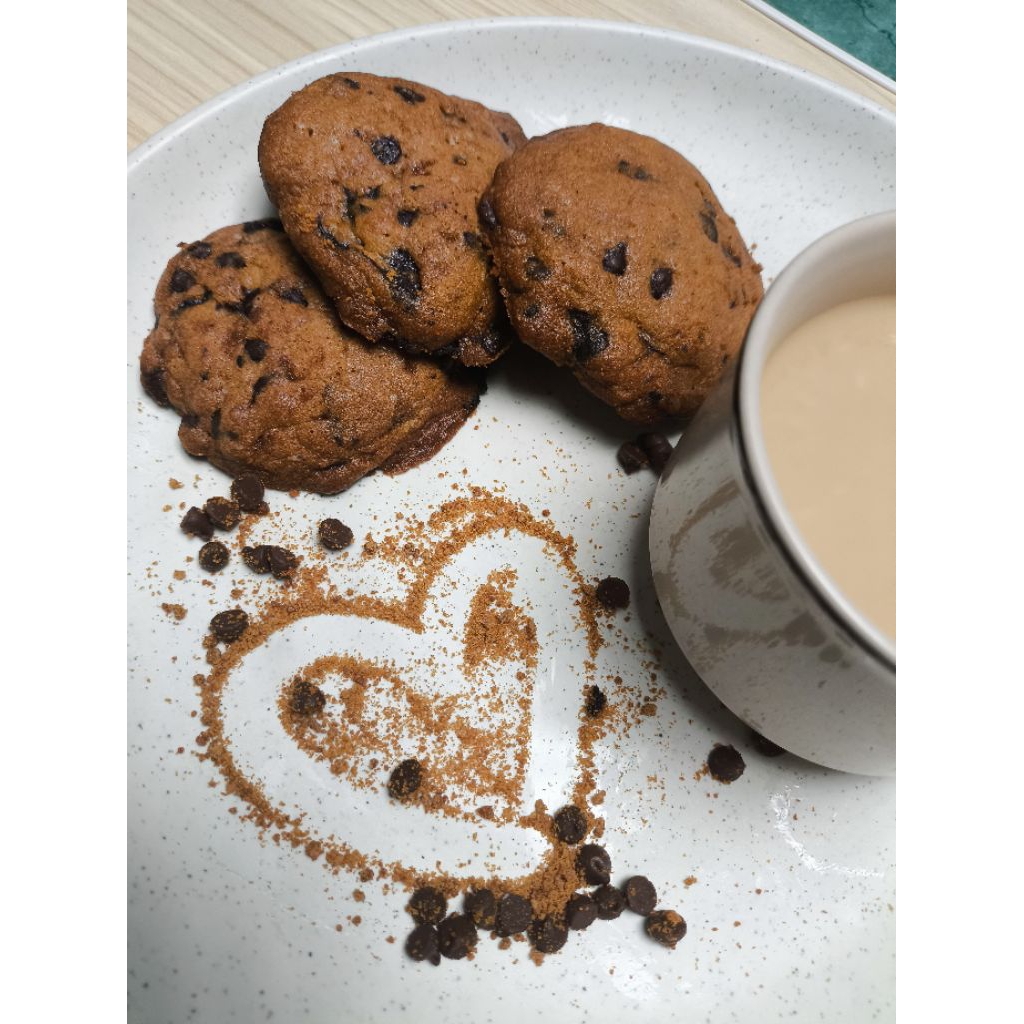 

soft butter chocolate cookies gula aren isi 3pcs/pack