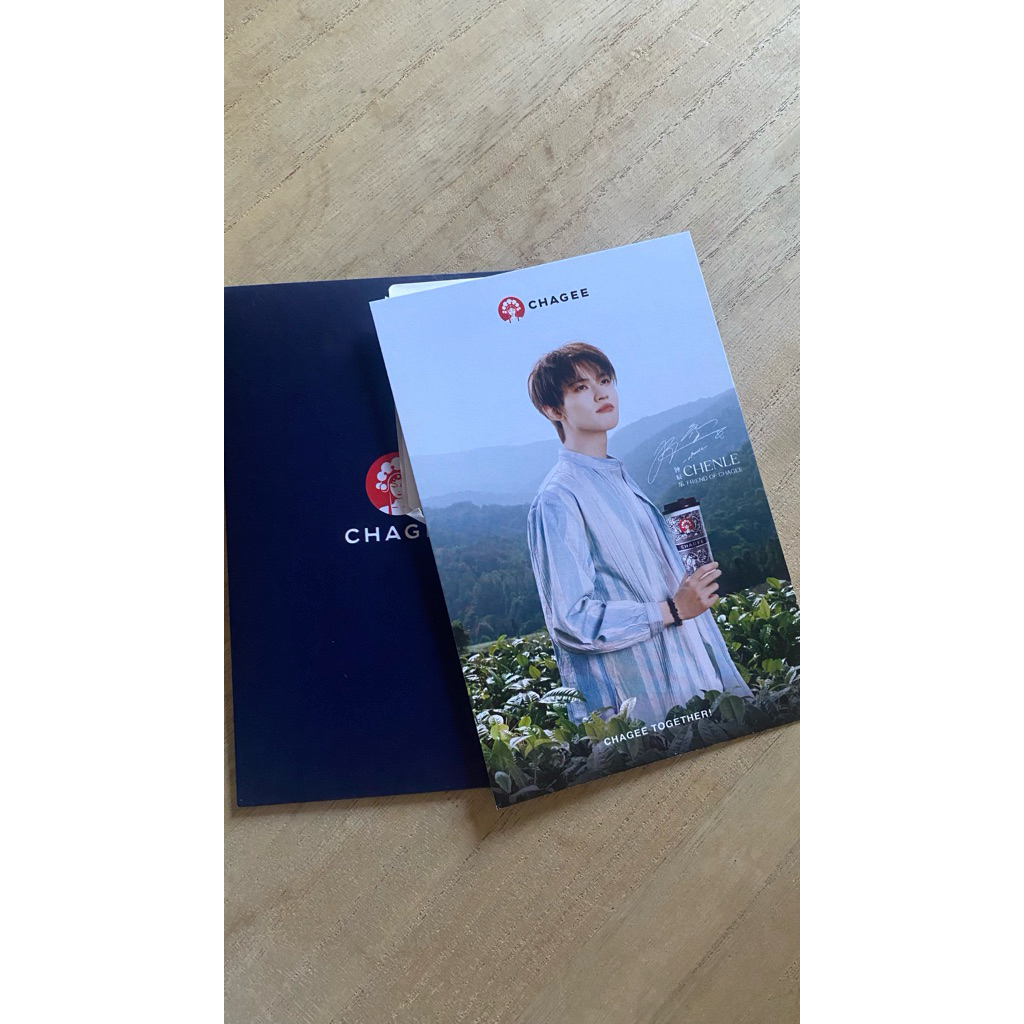

Chagee Chenle Postcard Merchandise Official