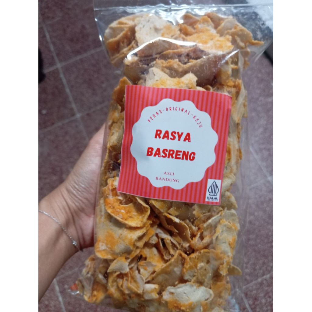 

Keripik Basreng Rasya Keju