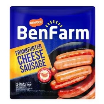 

Benfarm FrankFurter Sosis Keju 300 Gram