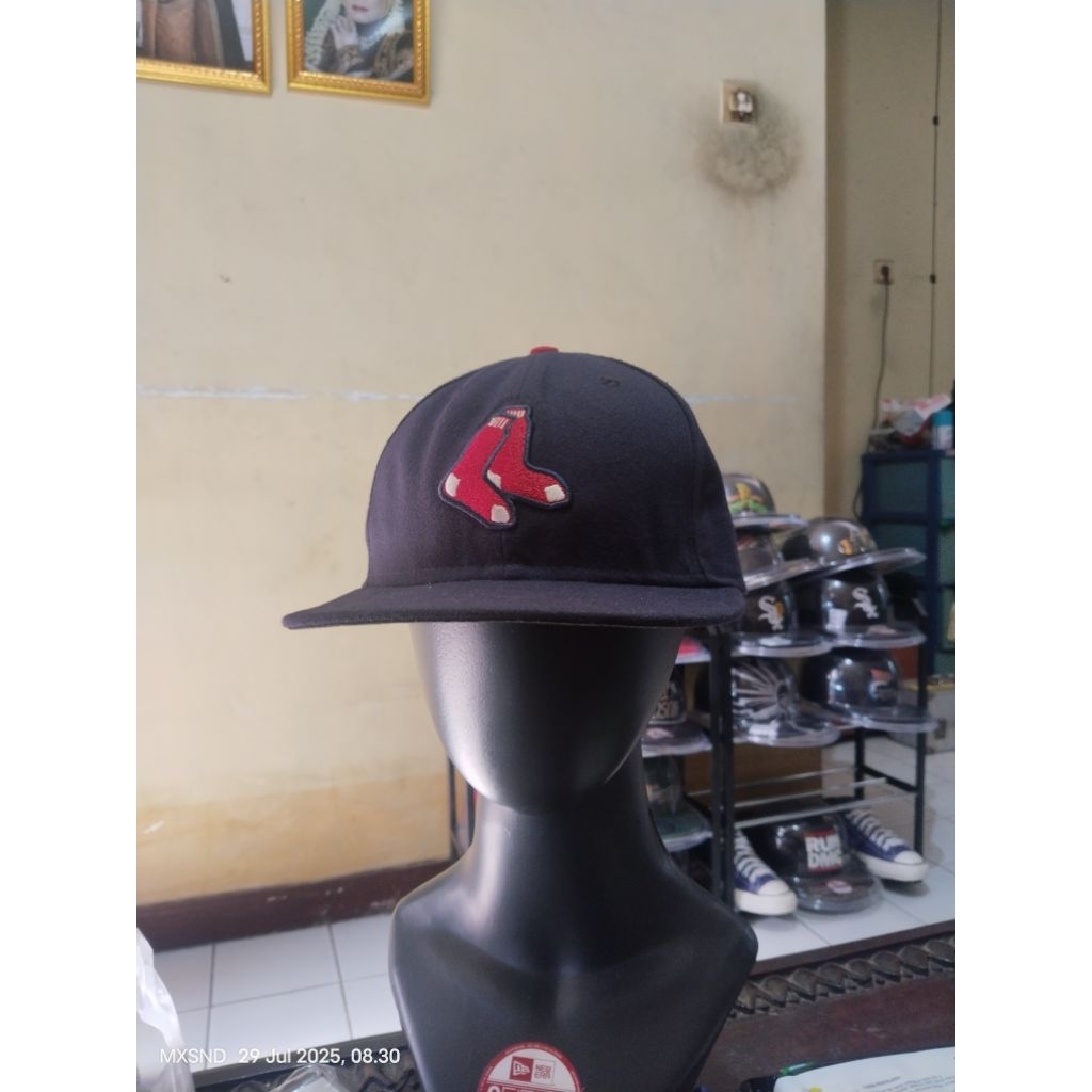 Topi Second New Era Red Sox 59Fifty Original - Baseball Style