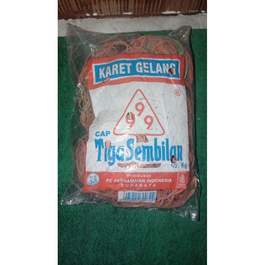

Karet Tiga Sembilan ½kg