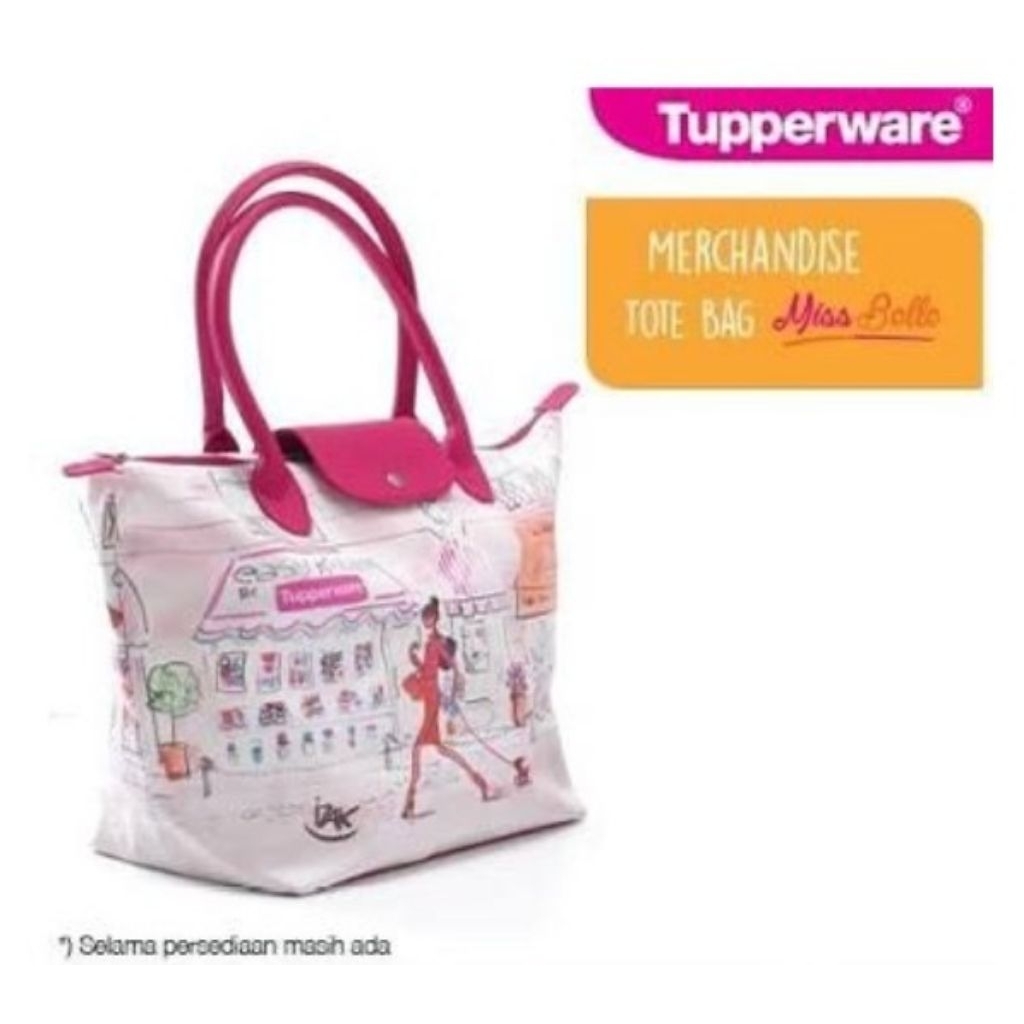 Tas Kitbag Biru // Tas Miss belle Tupperware ORI