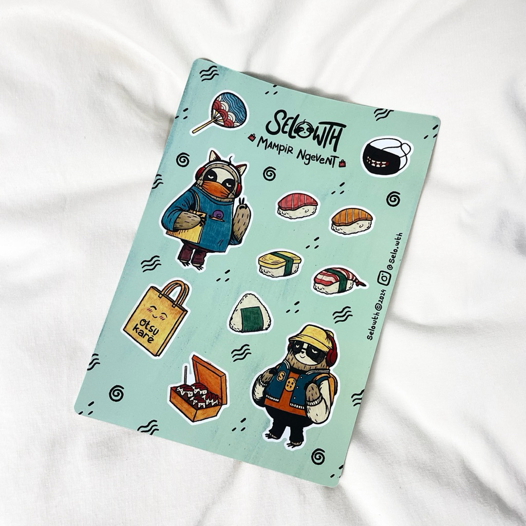 

Selowth Halfcut Sticker Pack - Mampir Ngevent