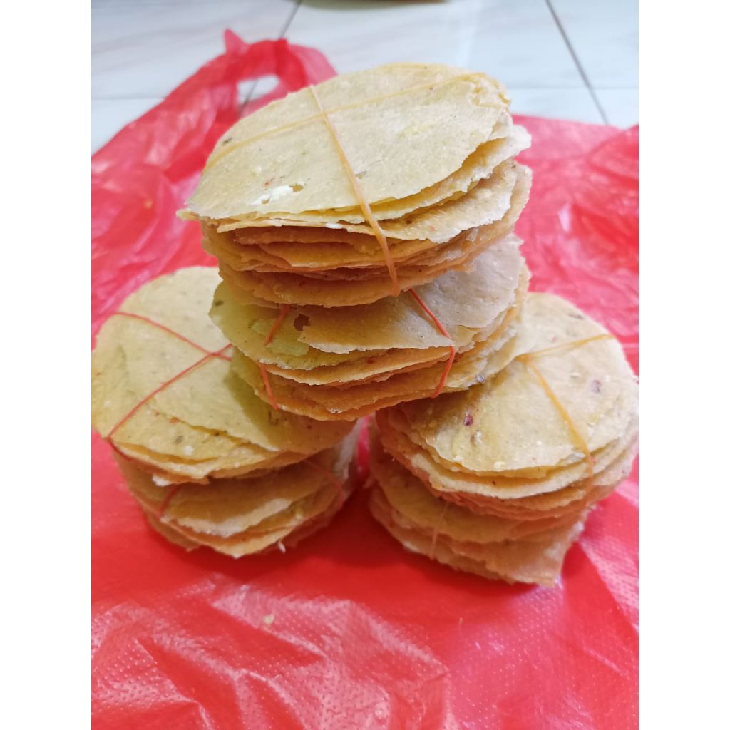 

Opak Mentah Singkong renyah gutih 1kg