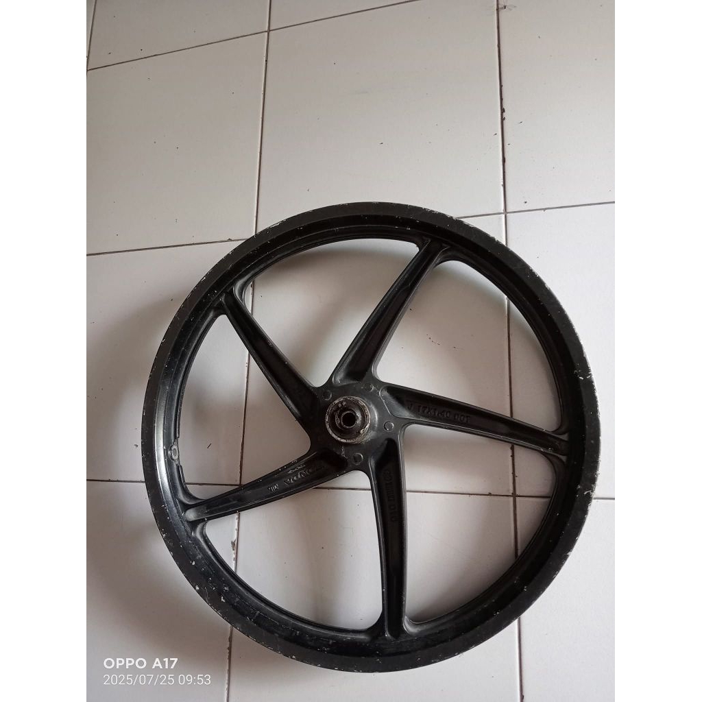 velg depan Honda Supra x 125 original