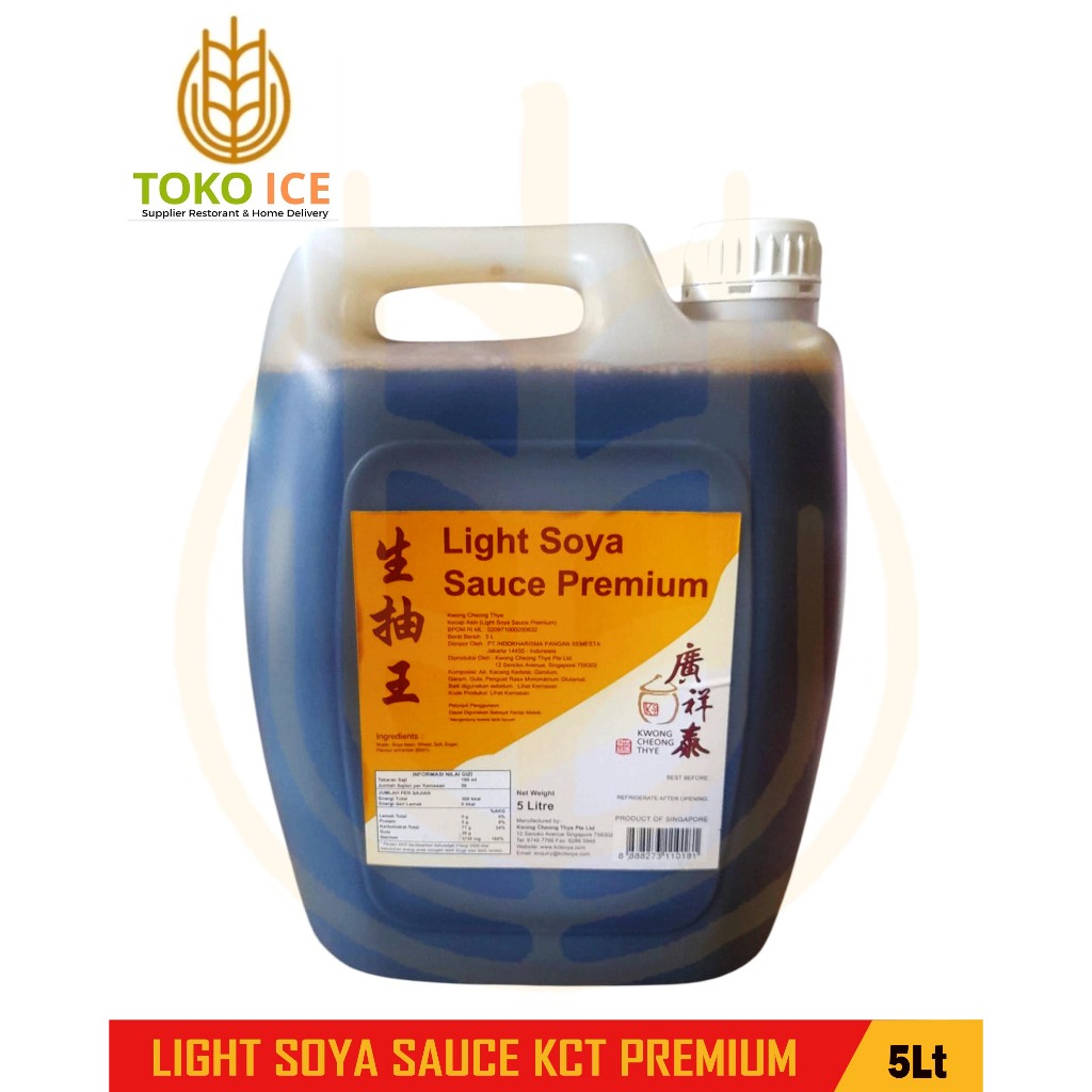 

LIGHT SOYA SAUCE KCT PREMIUM 5LT
