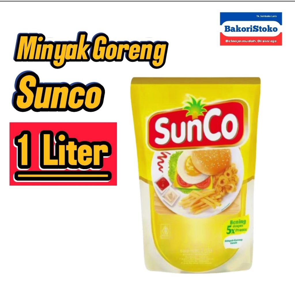 

Promo Minyak Goreng Sunco 1L / Sunco 1L Minyak Goreng Murah