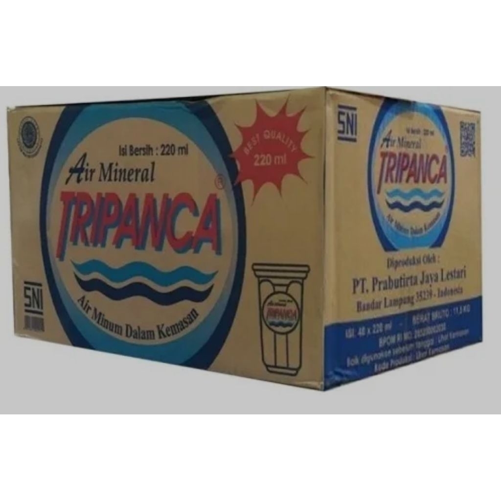 

AIR MINUM TRIPANCA GELAS 1 DUS 200ml