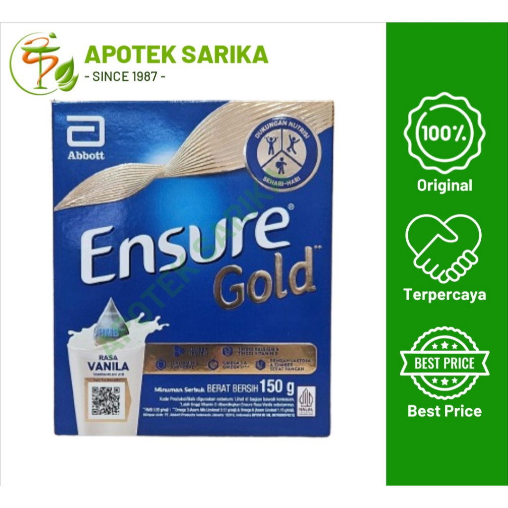 

Ensure Gold Vanilla 150gr - Ensure Vanilla 150gr