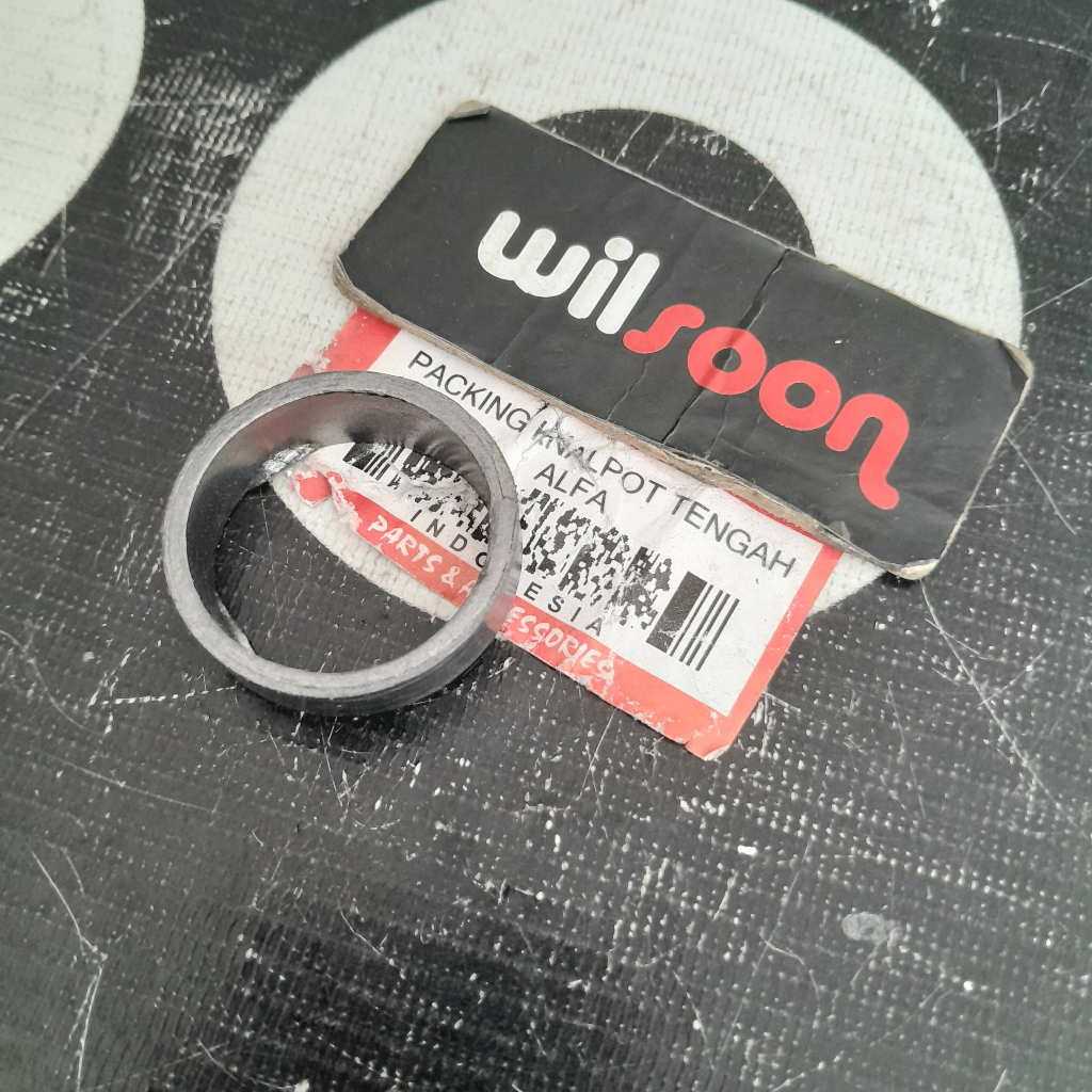 Paking Ring Knalpot Tengah / Paking sambungan tengah  Yamaha Alfa Ckdpass