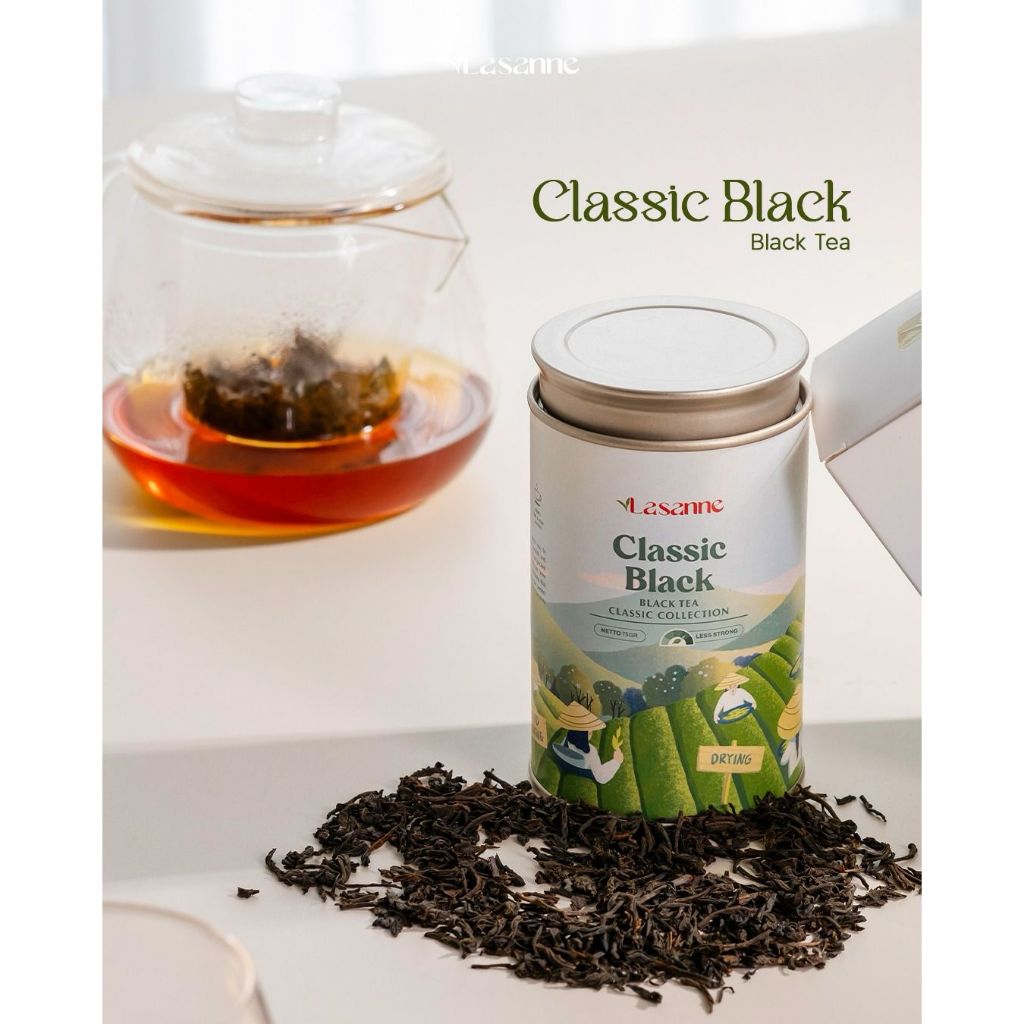 

Vlasanne tea - Classic Black Canister 75g