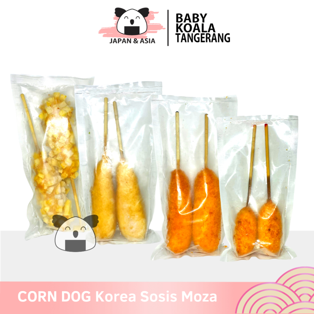 

CORN DOG Korea 2 Pcs | Korean Corndog Mozzarela Cheese Potato -BKT